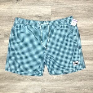 Beach Bros XXXL Blue & White Swim Shorts